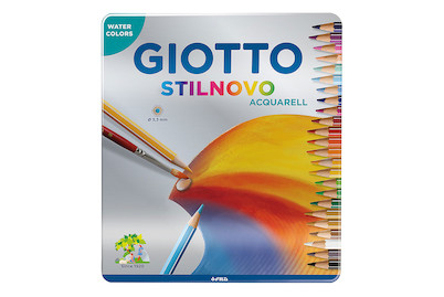 Image of Giotto Farbstift Acquarell Stilnovo Etui à 24 Stk. bei JUMBO
