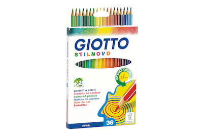 Image of Giotto Farbstift Acquarell Stilnovo Etui à 36 Stück bei JUMBO