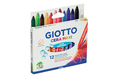Image of Giotto Wachskreiden Maxi 12er Set bei JUMBO