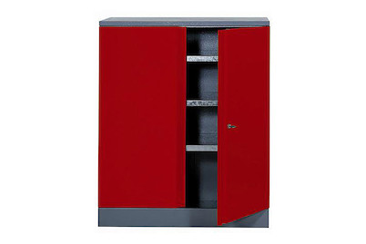 Image of Schrank rot 3 Einlegeböden bei JUMBO