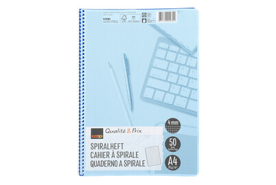 Image of Qualité&Prix Spiralheft A4 4mm kariert ohne Rahmen bei JUMBO