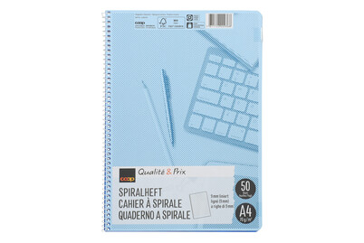 Image of Spiralheft A4 9mm liniert ohne Rahmen bei JUMBO