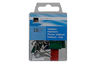 Image of Foldback Klammern 10 Stück bei JUMBO