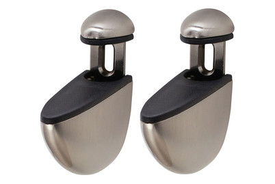 Image of Duraline Clip Select Nickel gebürstet bei JUMBO