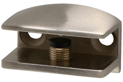 Image of Duraline Clip Glass Clip Square Nickel bei JUMBO