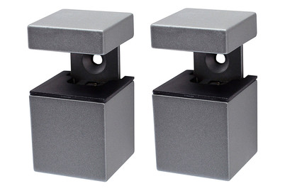 Image of Duraline Clip Mini Cube Silber matt bei JUMBO