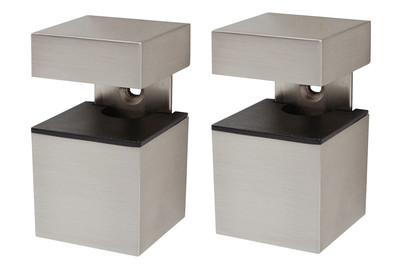 Image of Duraline Clip Cube Nickel gebürstet bei JUMBO