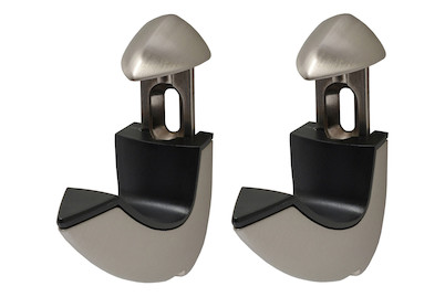 Image of Duraline Clip Scarpo Nickel gebürstet bei JUMBO