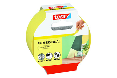 Image of Tesa Malerband für Innen Profi Qualität 25 m x 38 mm bei JUMBO