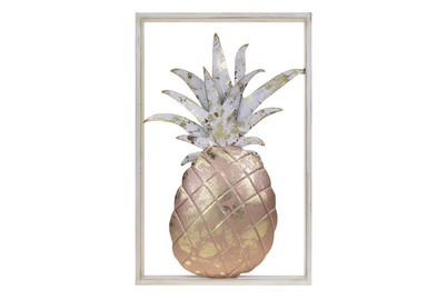 Image of Wanddeco Metall Ananas bei JUMBO