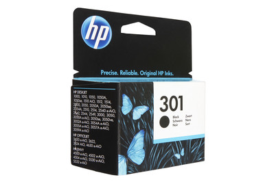 Image of HP Tintenpatrone 301 black DeskJet Ch561Ee bei JUMBO
