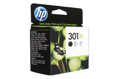 Image of HP Tintenpatrone 301Xl black DeskJet Ch563Ee