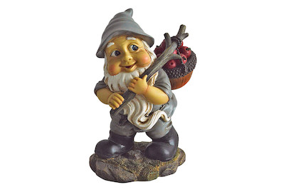 Image of Home and More Zwerg grau mit Äpfel bei JUMBO