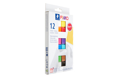 Image of Set Fimo Soft Materialpackung, 12 Halbblöcke à 25g, SB-Box bei JUMBO