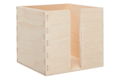 Image of Oecoplan Holz Zettelbox quadratisch bei JUMBO