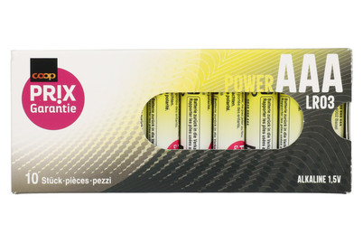 Image of Prix Garantie Batterien Aaa/Lr03 10 Stück bei JUMBO