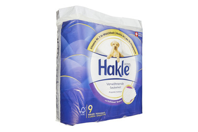Image of Hakle Toilettenpapier Verwöhnende 4-lagig 9 Rollen