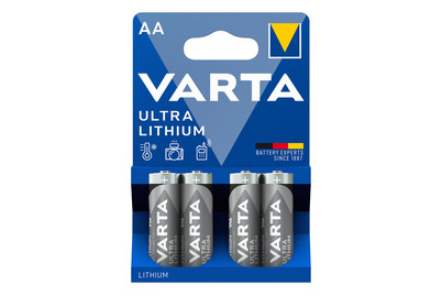 Image of Varta Ultra Lithium AA 4er Bli
