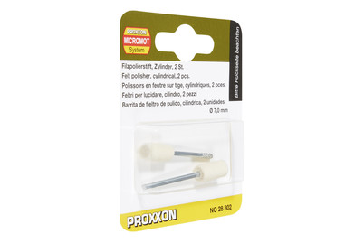 Image of Proxxon Polierstift Zylinder 2 Stück