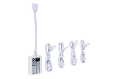 Image of Your LED Junctionbox 4-fach weiss bei JUMBO