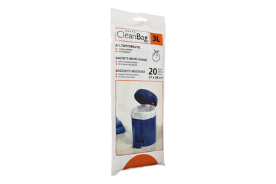 Image of CleanBag Allzweckbeutel 27x28cm 3l 20 Stück bei JUMBO