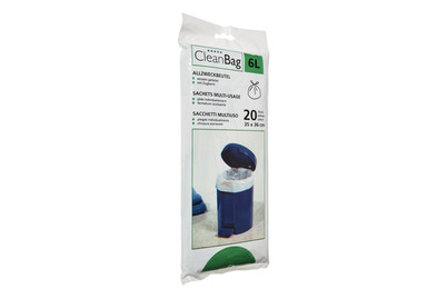 Image of CleanBag Allzweckbeutel 35x36cm 6l 20 Stück bei JUMBO