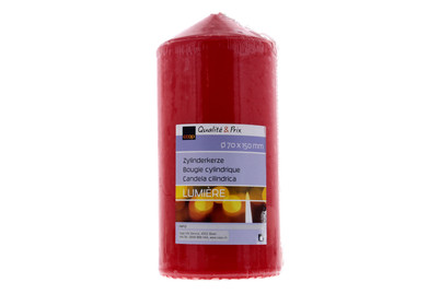 Image of Zylinderkerze 70x150mm rot bei JUMBO