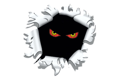 Image of Sticker Einschussloch Ungheuer bei JUMBO