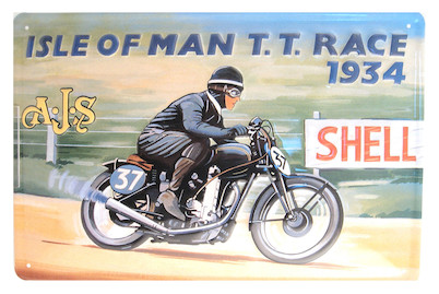 Image of Schild Isle of Man T.t. Race bei JUMBO