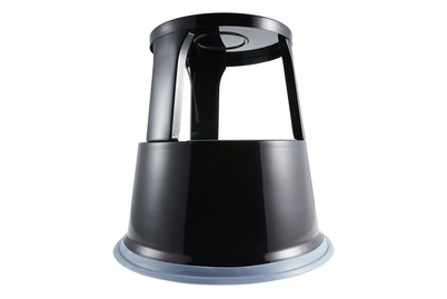 Image of Rollhocker Metall schwarz bei JUMBO