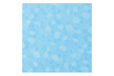 Image of Alkor Vitrostatic Terrazzo blau 200x67.5 cm bei JUMBO