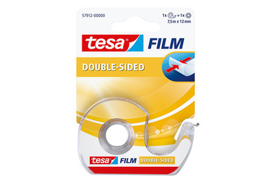 Image of tesafilm doppelseitig 1 Rl. + Abroller