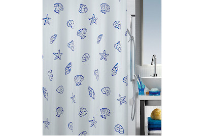 Image of Duschvorhang Concha 120x200cm marine bei JUMBO