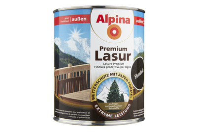 Image of Alpina Premium Lasur Ebenholz 750ml bei JUMBO