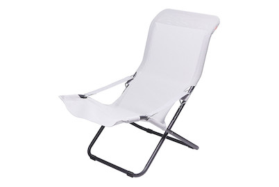 Image of Fiam Fauteuil Metallic Weiss/Grau bei JUMBO
