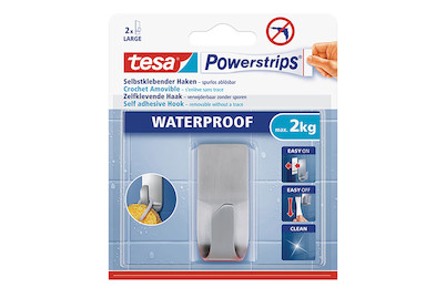 Image of Tesa Haken für Dusche und Bad Metall bei JUMBO