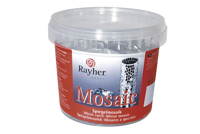 Image of Spiegelmosaiksteine, 1x1,5 cm, Eimer ca. 1200 Stück / 1 kg bei JUMBO