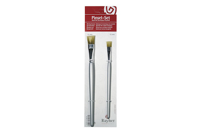 Image of Pinselset für Serviettentechnik, Set 2 Stück auf Karte, 10+16 mm bei JUMBO