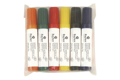 Image of Stoffmalstifte-Set, kurze Ausführung, SB-Btl. 6 Stifte bei JUMBO