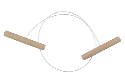 Image of Drahtschlinge mit Holzgriffen, SB-Btl. 1 Stück bei JUMBO