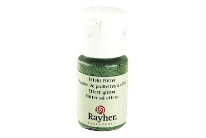 Rayher Effekt-Flitter Ultrafein Kirschrot - PET Glitzerpuder 10ml
