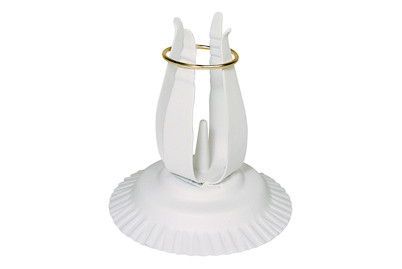 Image of Kerzenhalter, 11cm ø, 12cm, für Tauf-/Kommunionkerzen bei JUMBO