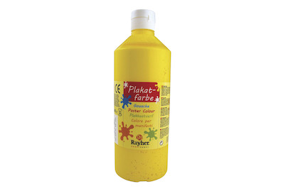 Image of Plakatfarbe, Flasche 500 ml bei JUMBO