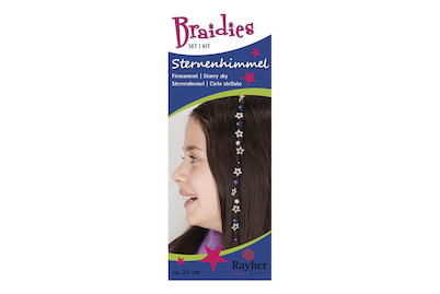 Image of Braidy Haarschmuck-Set Sternenhimmel, Set 48 Teile, Länge ca. 25 cm bei JUMBO