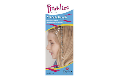 Image of Braidy Haarschmuck-Set Meeresbriese, Set 36 Teile, Länge ca. 25 cm bei JUMBO