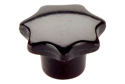 Image of Sterngriff schwarz M6x40 mm bei JUMBO