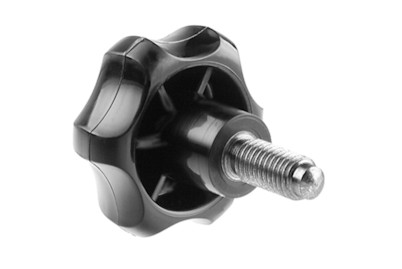 Image of Sterngriff schwarz M8x25x40 mm bei JUMBO