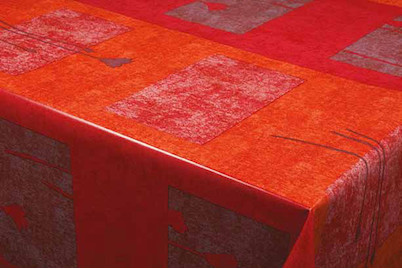 Image of Patifix Tischdecke Chalet Rosso 155x210 cm oval bei JUMBO