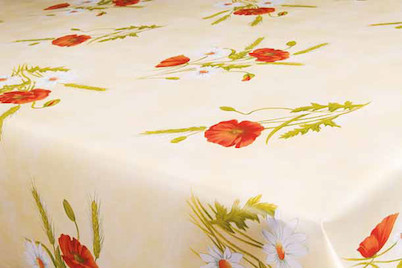 Image of Patifix Tischdecke Chalet Mohn 140 cm rund bei JUMBO