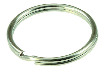 Image of Schlüsselring 35mm vernickelt bei JUMBO